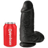 KING COCK - PENE REALISTICO CHUBBY 23 CM NEGRO - Sensuana.es