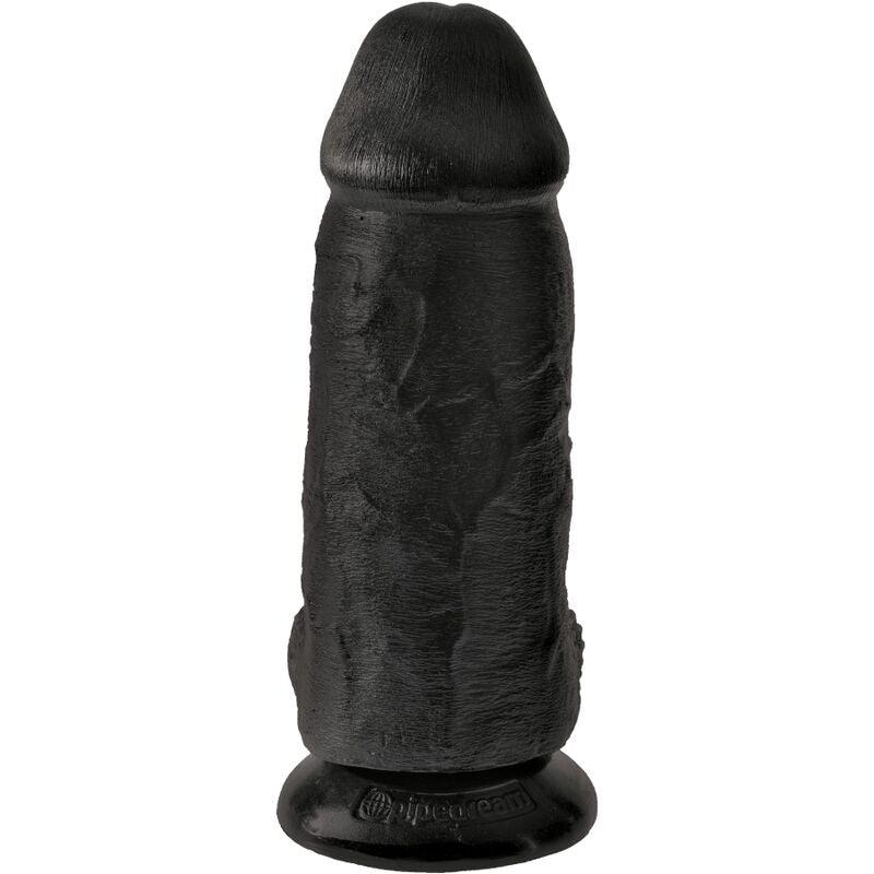 KING COCK - PENE REALISTICO CHUBBY 23 CM NEGRO - Sensuana.es