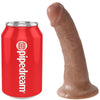 KING COCK - PENE REALISTICO 15 CM CARAMELO - Sensuana.es