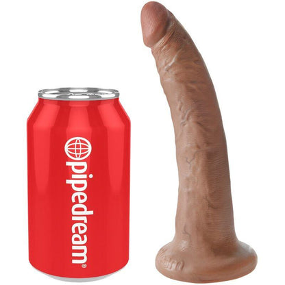 KING COCK - PENE REALISTICO 17.5 CM CARAMELO - Sensuana.es