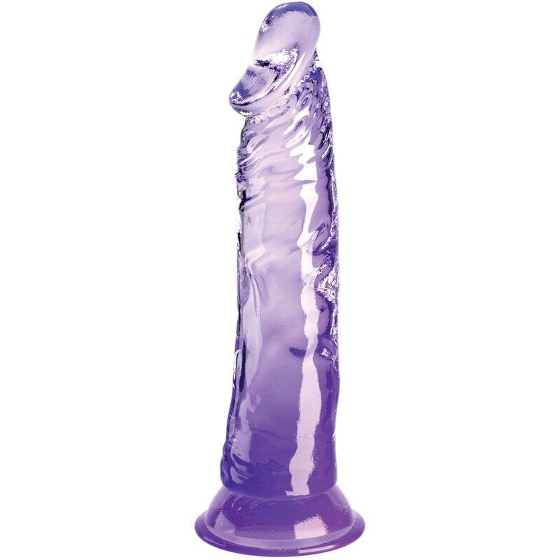 KING COCK - CLEAR PENE REALISTICO 19.7 CM MORADO - Sensuana.es