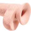 KING COCK - PENE REALISTICO CON TESTICULOS 19.4 CM NATURAL - Sensuana.es