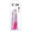 KING COCK - CLEAR PENE REALISTICO 19.7 CM ROSA - Sensuana.es