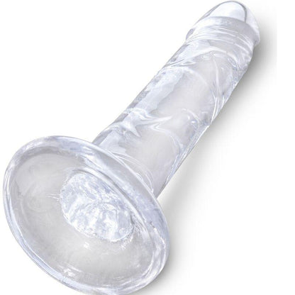 KING COCK - CLEAR PENE REALISTICO 15.5 CM TRANSPARENTE - Sensuana.es