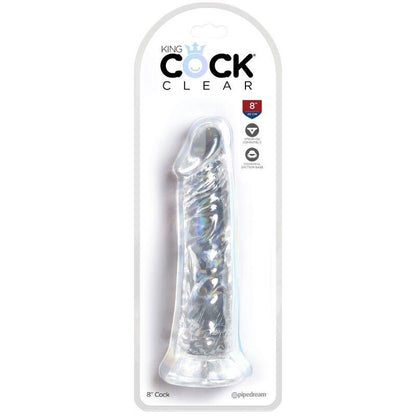 KING COCK - CLEAR PENE REALISTICO 19.7 CM TRANSPARENTE - Sensuana.es