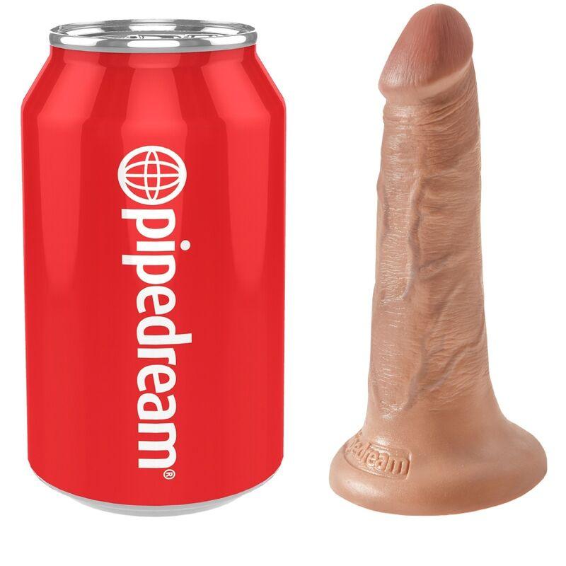 KING COCK - PENE REALISTICO 12 CM CARAMELO - Sensuana.es