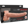 FETISH FANTASY SERIES - ARNES AJUSTABLE PENE REALISTICO CON TESTICULOS RECARGABLE Y VIBRADOR 23 CM - Sensuana.es