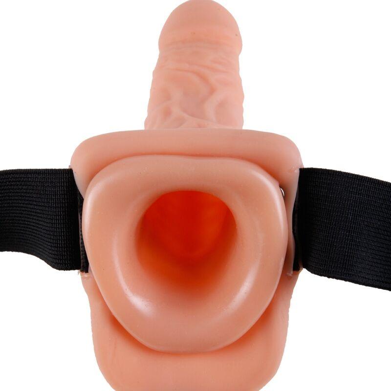 FETISH FANTASY SERIES - ARNES AJUSTABLE CONTROL REMOTO PENE REALISTICO CON TESTICULOS 17.8 CM - Sensuana.es