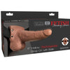 FETISH FANTASY SERIES - ARNES AJUSTABLE PENE REALISTICO CON TESTICULOS RECARGABLE Y VIBRADOR 15 CM - Sensuana.es