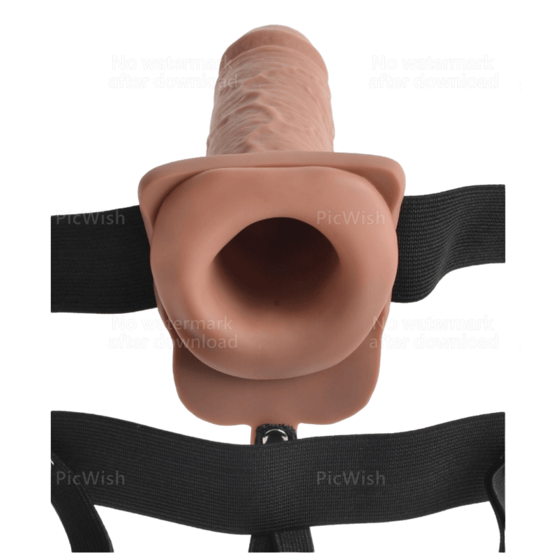 FETISH FANTASY SERIES - ARNES AJUSTABLE PENE REALISTICO CON TESTICULOS RECARGABLE Y VIBRADOR 17.8 CM - Sensuana.es