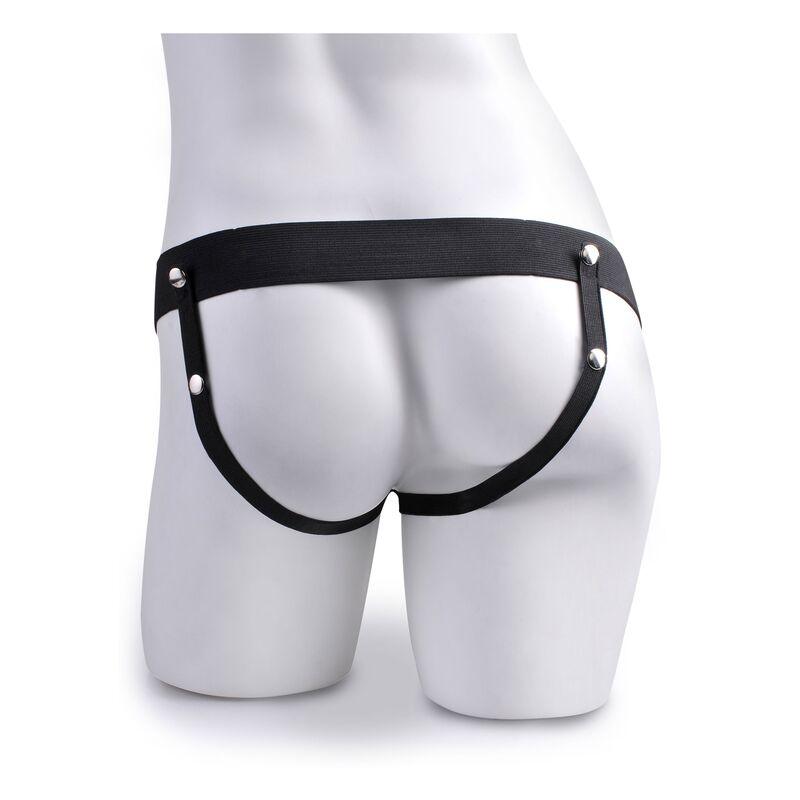 FETISH FANTASY SERIES - ARNES AJUSTABLE PENE REALISTICO CON TESTICULOS SQUIRTING 19 CM - Sensuana.es