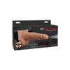 FETISH FANTASY SERIES - ARNES AJUSTABLE PENE REALISTICO CON TESTICULOS SQUIRTING 19 CM - Sensuana.es