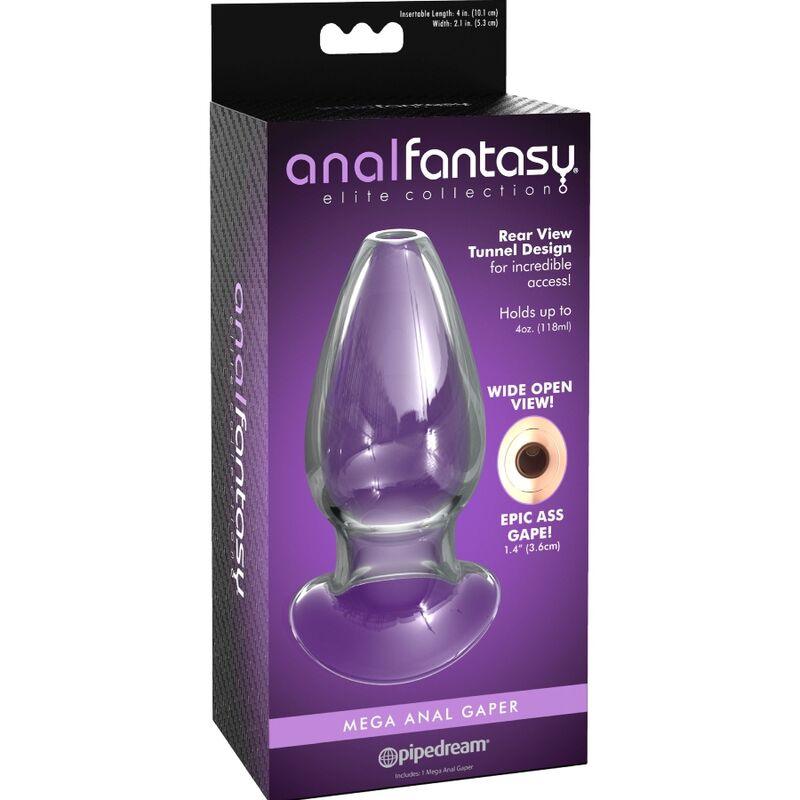 ANAL FANTASY ELITE COLLECTION - DILATADOR ANAL GAPER CRISTAL TALLA L - Sensuana.es