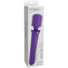 FANTASY FOR HER - MASAJEADOR WAND PARA ELLA RECARGABLE & VIBRADOR 50 NIVELES VIOLETA - Sensuana.es