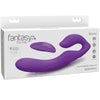 FANTASY FOR HER - VIBRADOR DOBLE PENETRACION CONTROL REMOTO 9 NIVELES VIOLETA - Sensuana.es