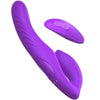 FANTASY FOR HER - VIBRADOR DOBLE PENETRACION CONTROL REMOTO 9 NIVELES VIOLETA - Sensuana.es