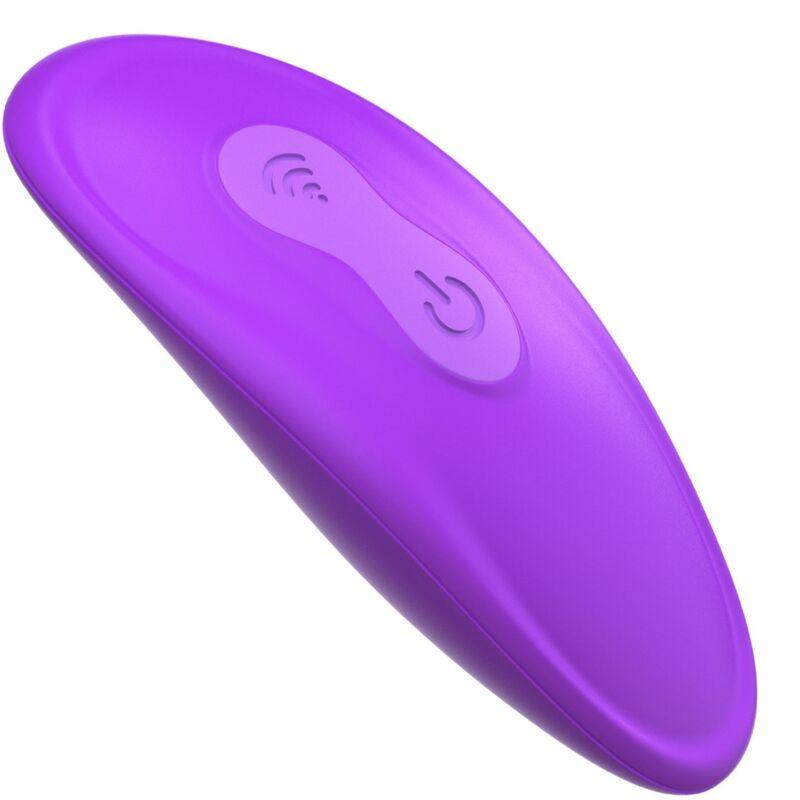 FANTASY FOR HER - VIBRADOR DOBLE PENETRACION CONTROL REMOTO 9 NIVELES VIOLETA - Sensuana.es