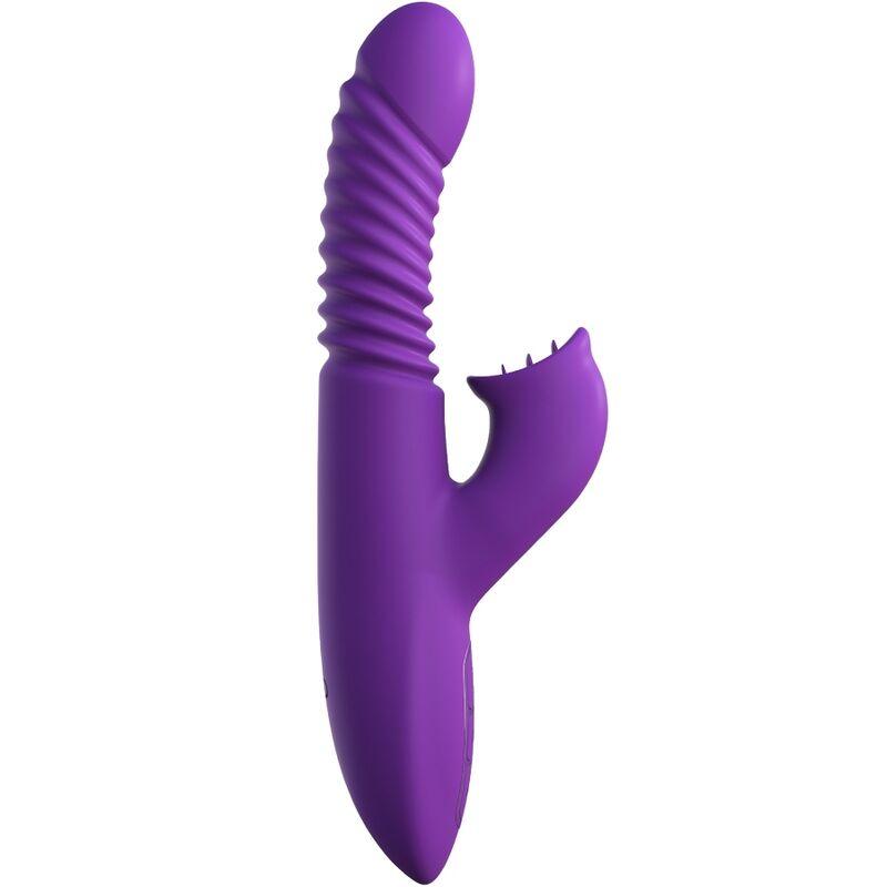 FANTASY FOR HER - ESTIMULADOR CLITORIS CON FUNCION CALOR OSCILACION Y VIBRACION VIOLETA - Sensuana.es