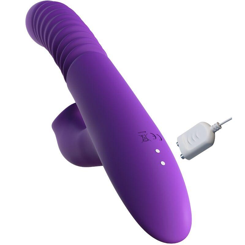 FANTASY FOR HER - ESTIMULADOR CLITORIS CON FUNCION CALOR OSCILACION Y VIBRACION VIOLETA - Sensuana.es