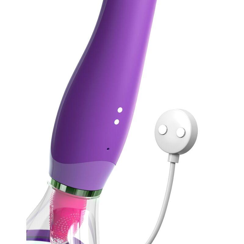 FANTASY FOR HER - SUCCIONADOR CLITORIS LENGUA ESTIMULADORA VIOLETA - Sensuana.es