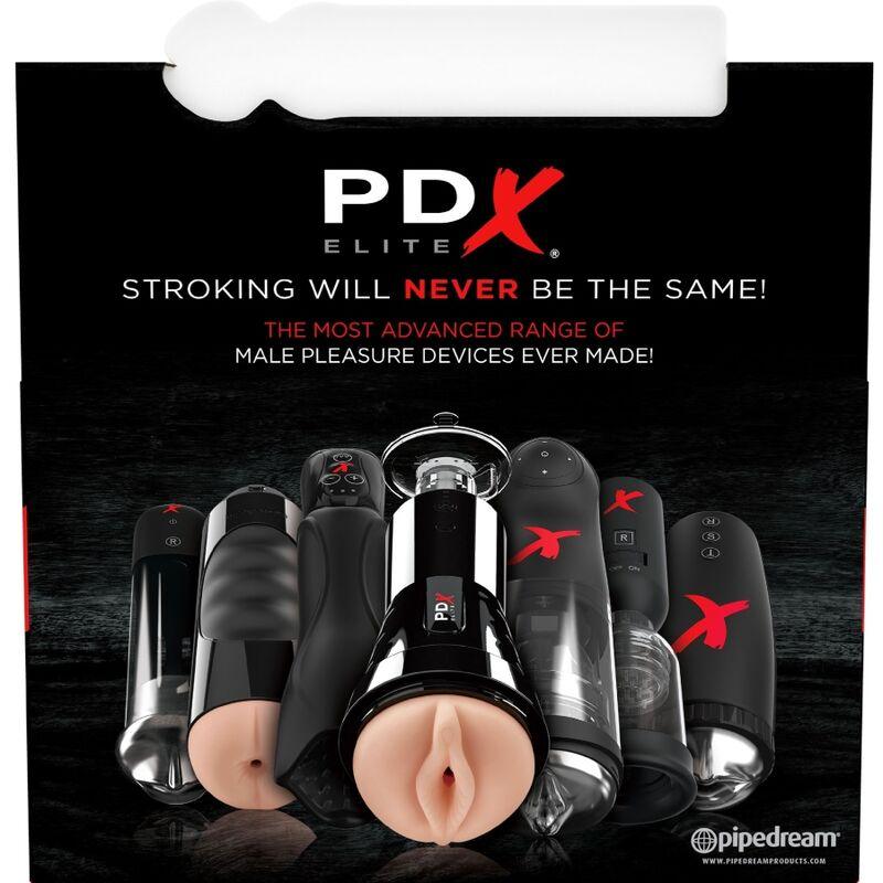 PDX ELITE - SET MASTURBADOR STROKER 12 UNIDADES: 6X VAGINA, 3X ANO, 3X BOCA - Sensuana.es