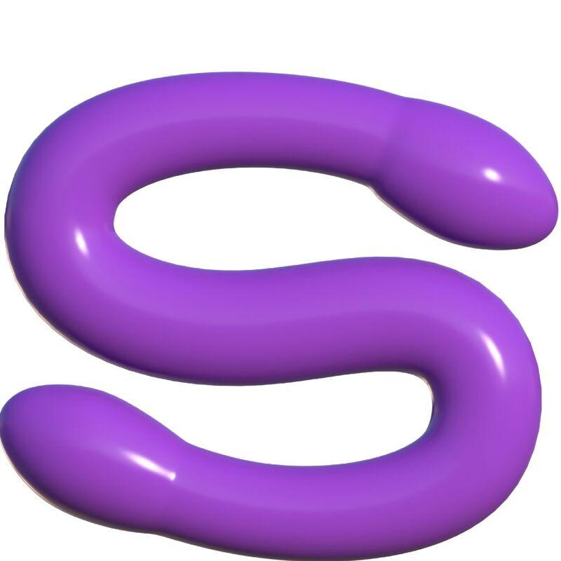 CLASSIX - DILDO DOBLE FLEXIBLE 43.7 CM MORADO - Sensuana.es