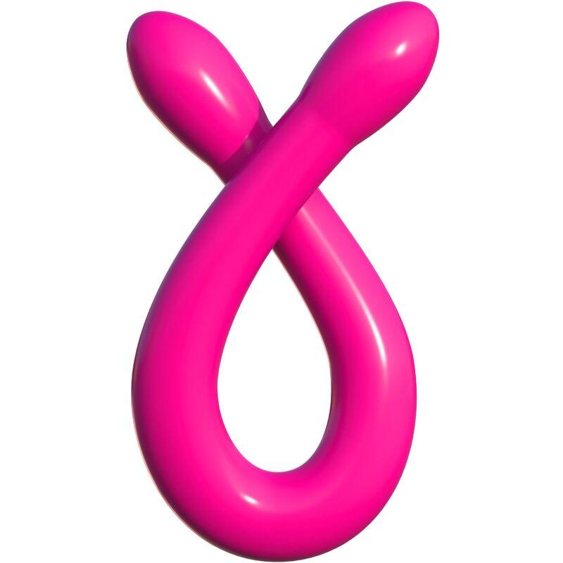 CLASSIX - DILDO DOBLE FLEXIBLE 43.7 CM ROSA - Sensuana.es