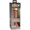 KING COCK - ELITE DILDO REALISTICO SILICONA 15.2 CM CARAMELO - Sensuana.es