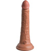 KING COCK - ELITE DILDO REALISTICO SILICONA 17.8 CM CARAMELO - Sensuana.es