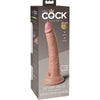 KING COCK - ELITE DILDO REALISTICO SILICONA 17.8 CM - Sensuana.es