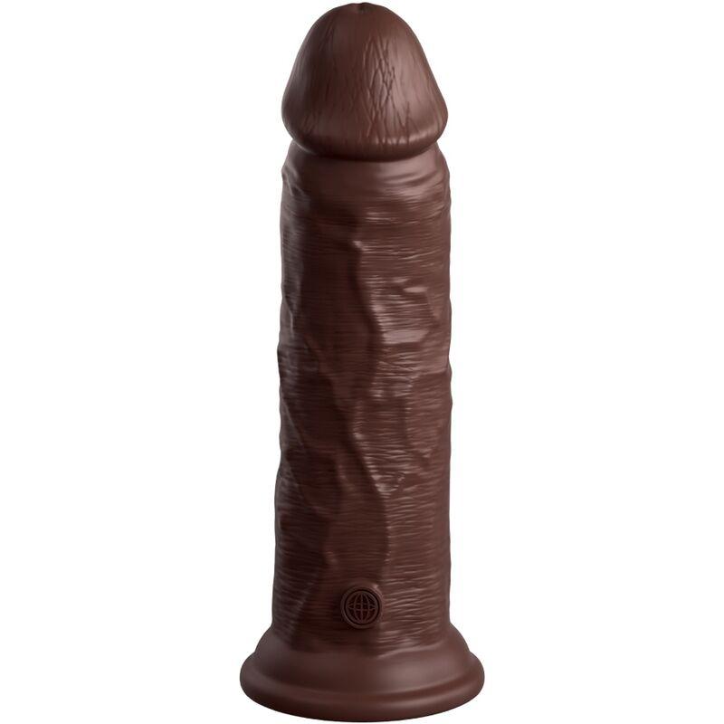 KING COCK - ELITE DILDO REALISTICO SILICONA 20.3 CM MARRON - Sensuana.es