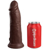 KING COCK - ELITE DILDO REALISTICO SILICONA 20.3 CM MARRON - Sensuana.es