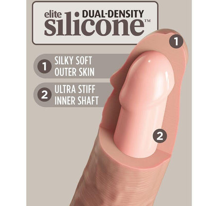 KING COCK - ELITE DILDO REALISTICO SILICONA 23 CM - Sensuana.es