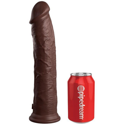 KING COCK - ELITE DILDO REALISTICO SILICONA 28 CM MARRON - Sensuana.es