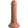 KING COCK - ELITE DILDO REALISTICO VIBRADOR & SILICONA 15.2 CM CARAMELO - Sensuana.es