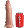 KING COCK - ELITE DILDO REALISTICO VIBRADOR & SILICONA 20.3 CM - Sensuana.es