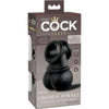 KING COCK - ELITE ANILLO CON TESTICULOS DE SILICONA VIBRADOR - Sensuana.es