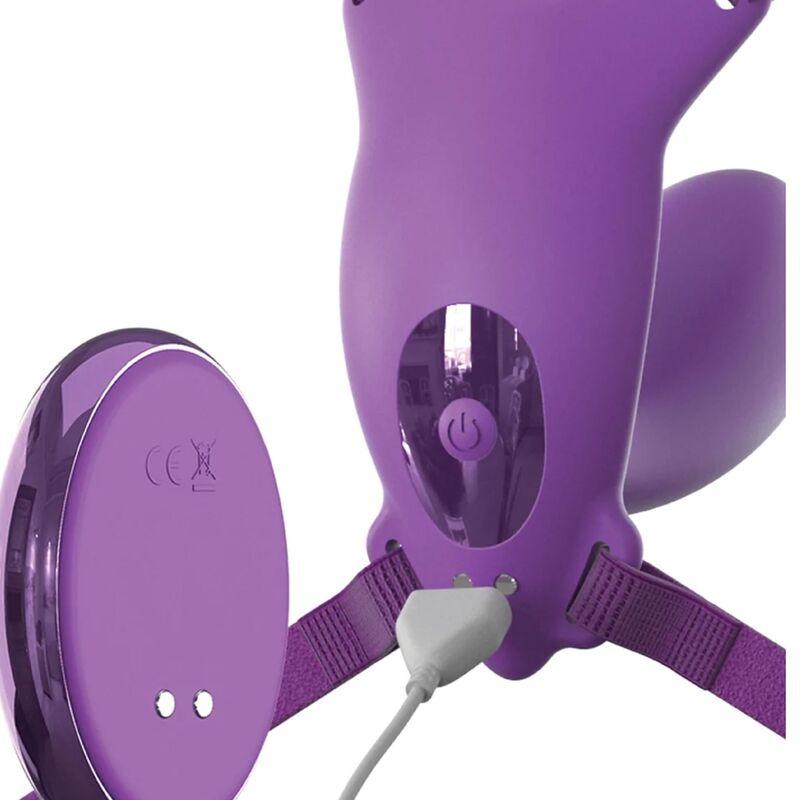 FANTASY FOR HER - ARNES MARIPOSA G-SPOT CON VIBRADOR, RECARGABLE & CONTROL REMOTO VIOLETA - Sensuana.es