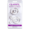 CLASSIX - SET PARA PAREJAS 2 ANILLOS PENE TRANSPARENTE - Sensuana.es