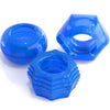 CLASSIX - SET 3 ANILLOS PENE AZUL - Sensuana.es