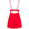 OBSESSIVE - LUVAE BABYDOLL & TANGA ROJO S/M - Sensuana.es