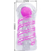 PRETTY LOVE - MASTURBADOR MASCULINO FANTASY ESPIRAL INTERNA Y BOLAS TRANSPARENTE - Sensuana.es