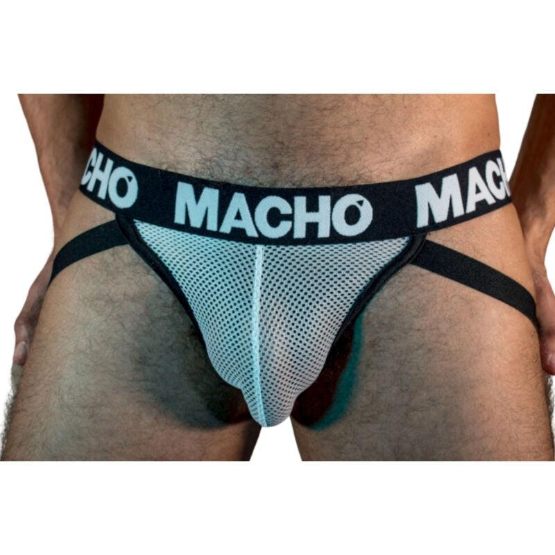 MACHO - MX26X1 JOCK REJILLA BLANCO S - Sensuana.es