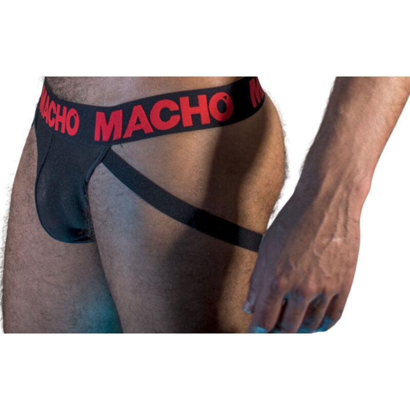 MACHO - MX26X2 JOCK NEGRO/ROJO S - Sensuana.es