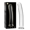 NEBULA SERIES BY IBIZA - MODELO 8 DILDO CRISTAL BOROSILICATO TRANSPARENTE 14.5 CM -O- 2 CM - Sensuana.es