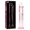 NEBULA SERIES BY IBIZA - MODELO 12 DILDO CRISTAL BOROSILICATO TRANSPARENTE 17 CM -O- 3.5 CM - Sensuana.es