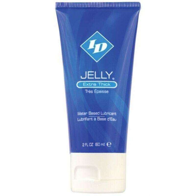 ID JELLY - LUBRICANTE BASE AGUA EXTRA THICK TRAVEL TUBE 60 ML - Sensuana.es