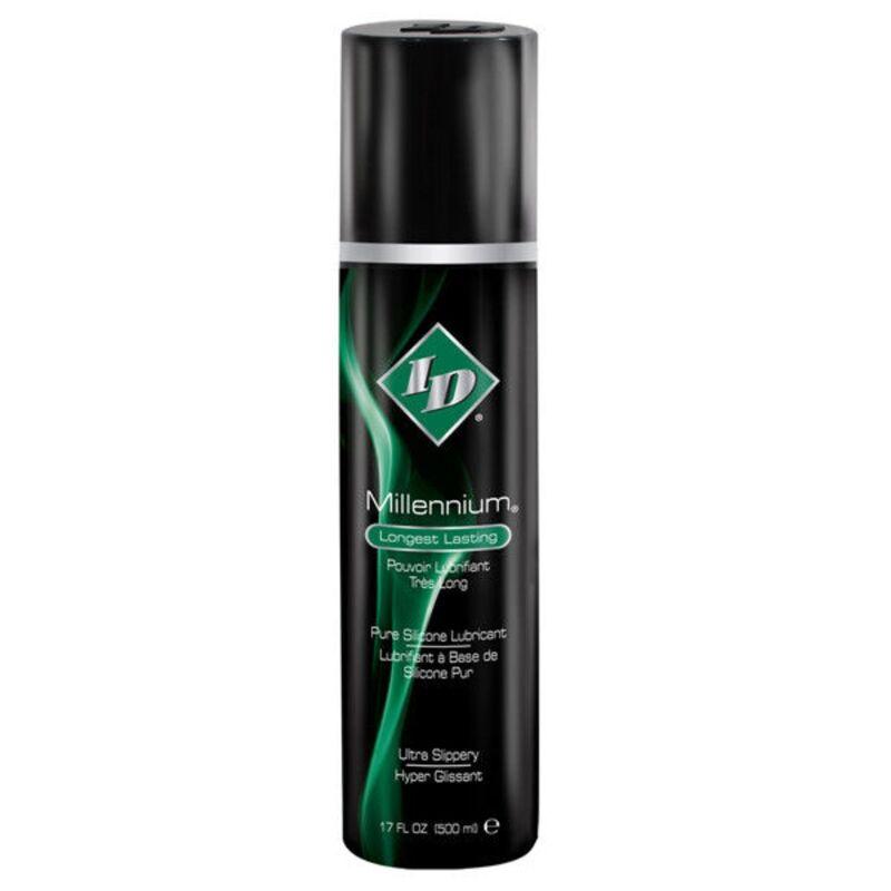 ID MILLENIUM - LUBRICANTE BASE SILICONA LONG LASTING 500 ML - Sensuana.es