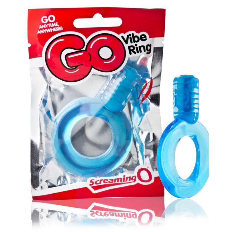 SCREAMING O - ANILLO VIBRADOR GO AZUL - Sensuana.es