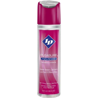 ID PLEASURE - LUBRICANTE BASE AGUA TINGING SENSATION 250 ML - Sensuana.es